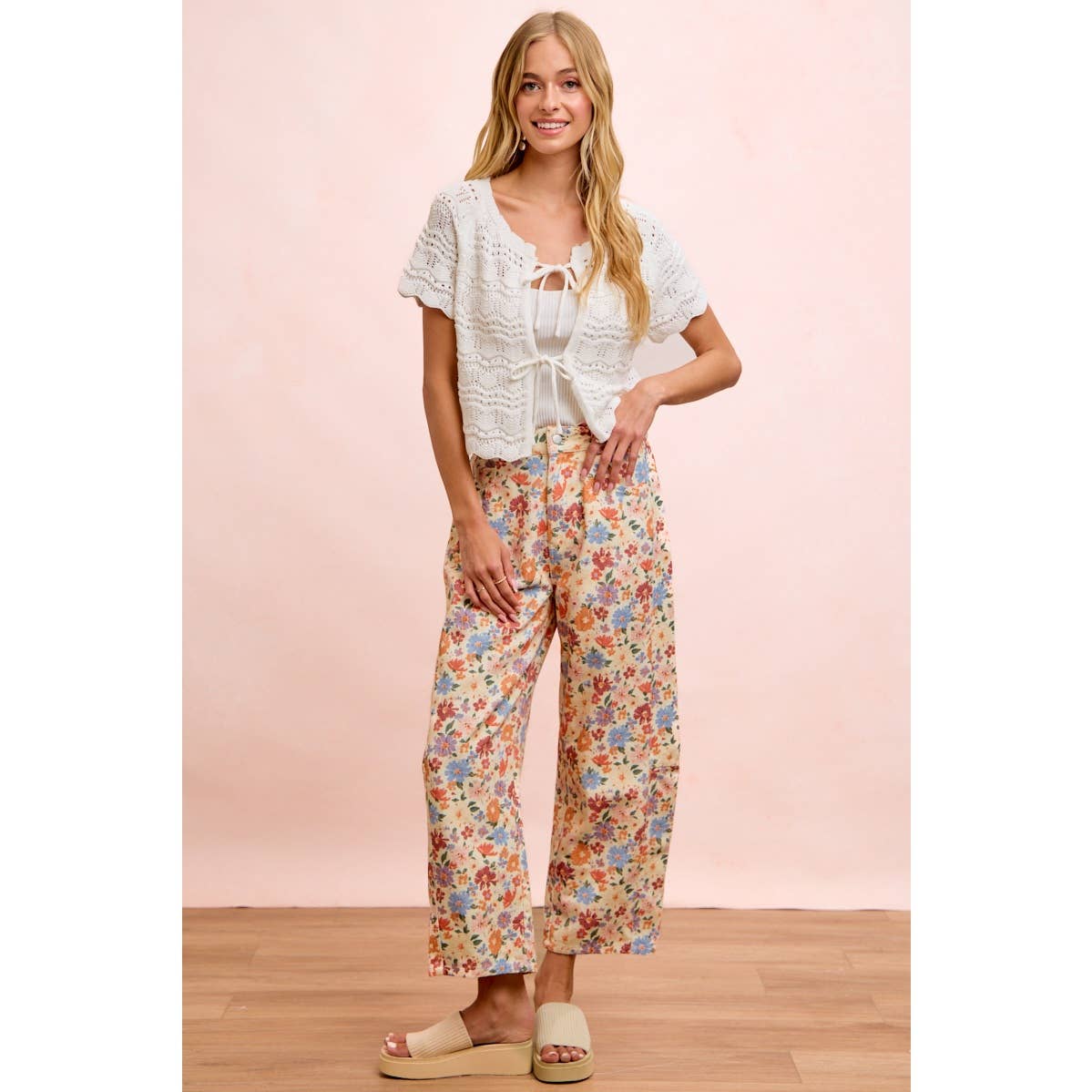 Prairie Petal Barrel Pants