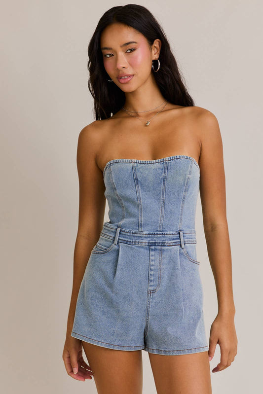 Denim Daydream Romper