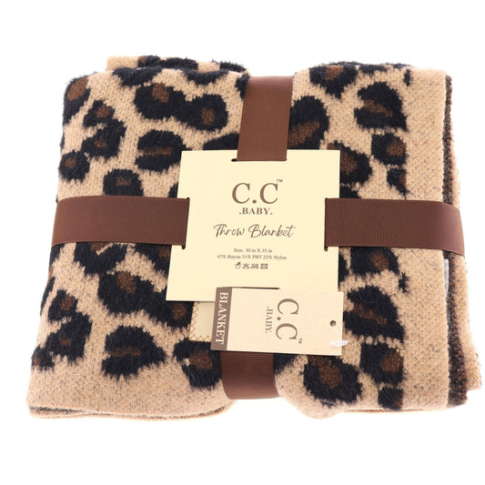 Leopard Baby Blanket