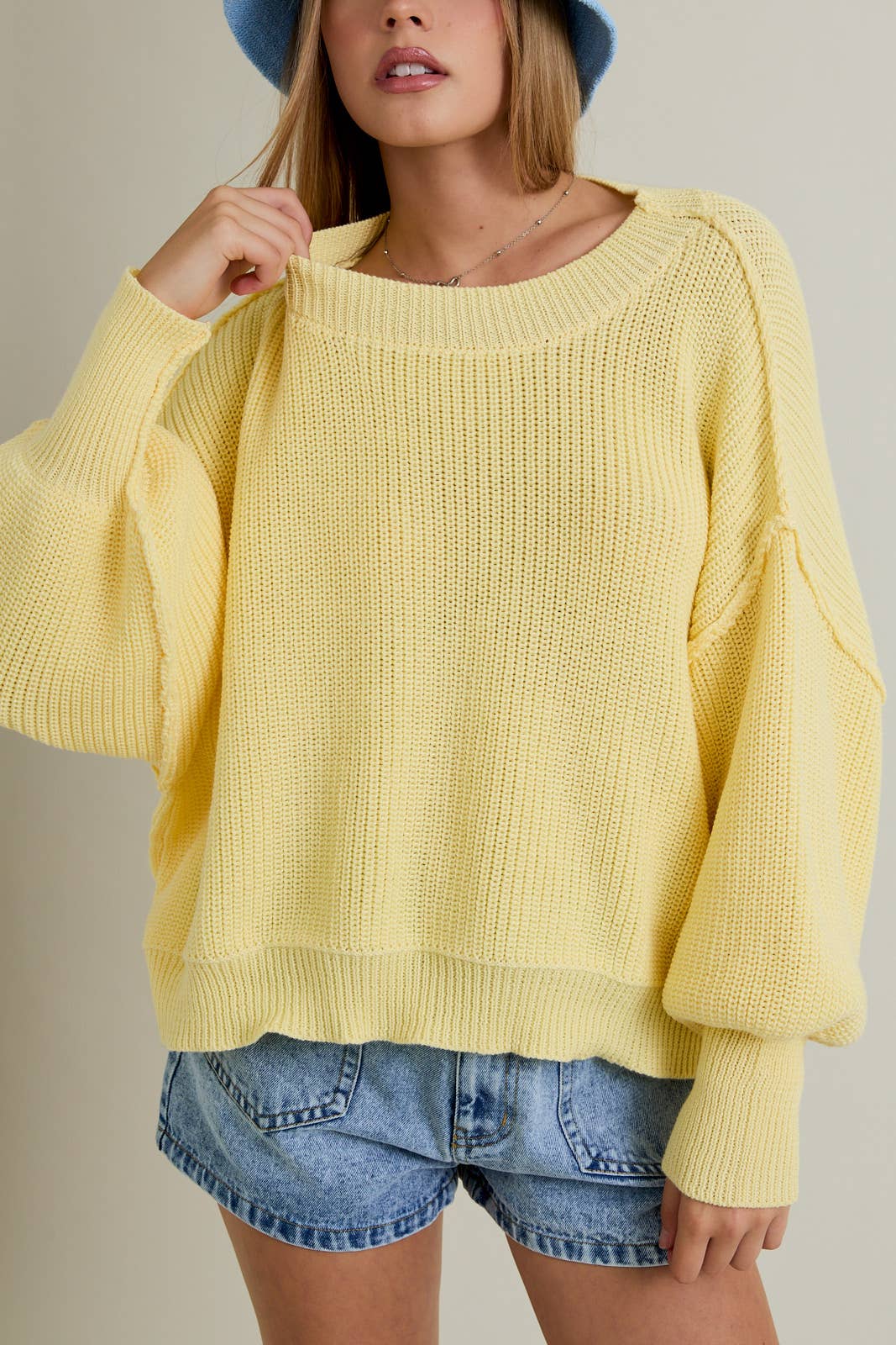 Yellow Pullover Sweater