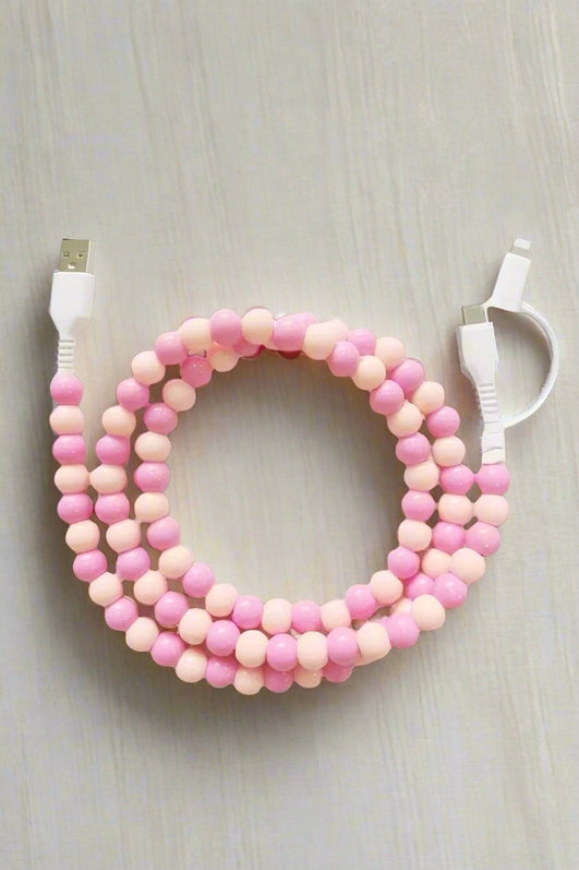Beaded Cord Phone Charger