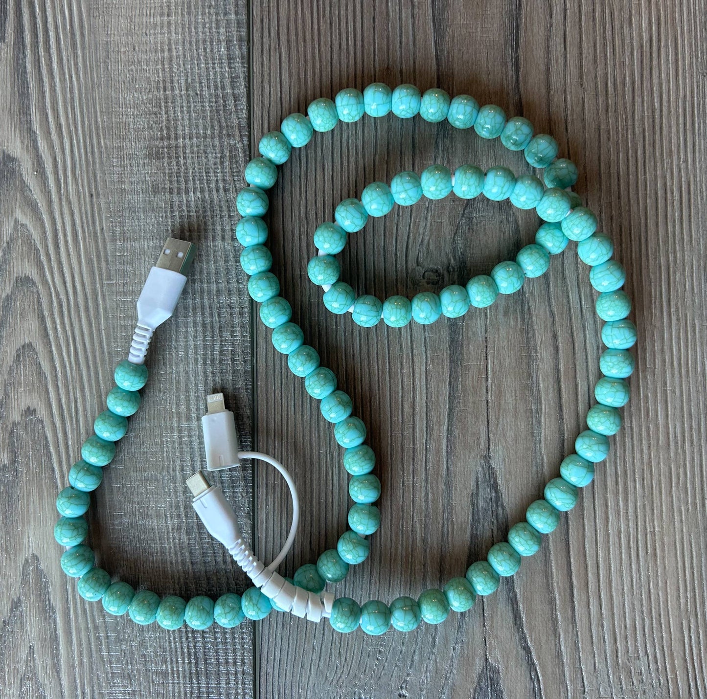 Beaded Cord Phone Charger