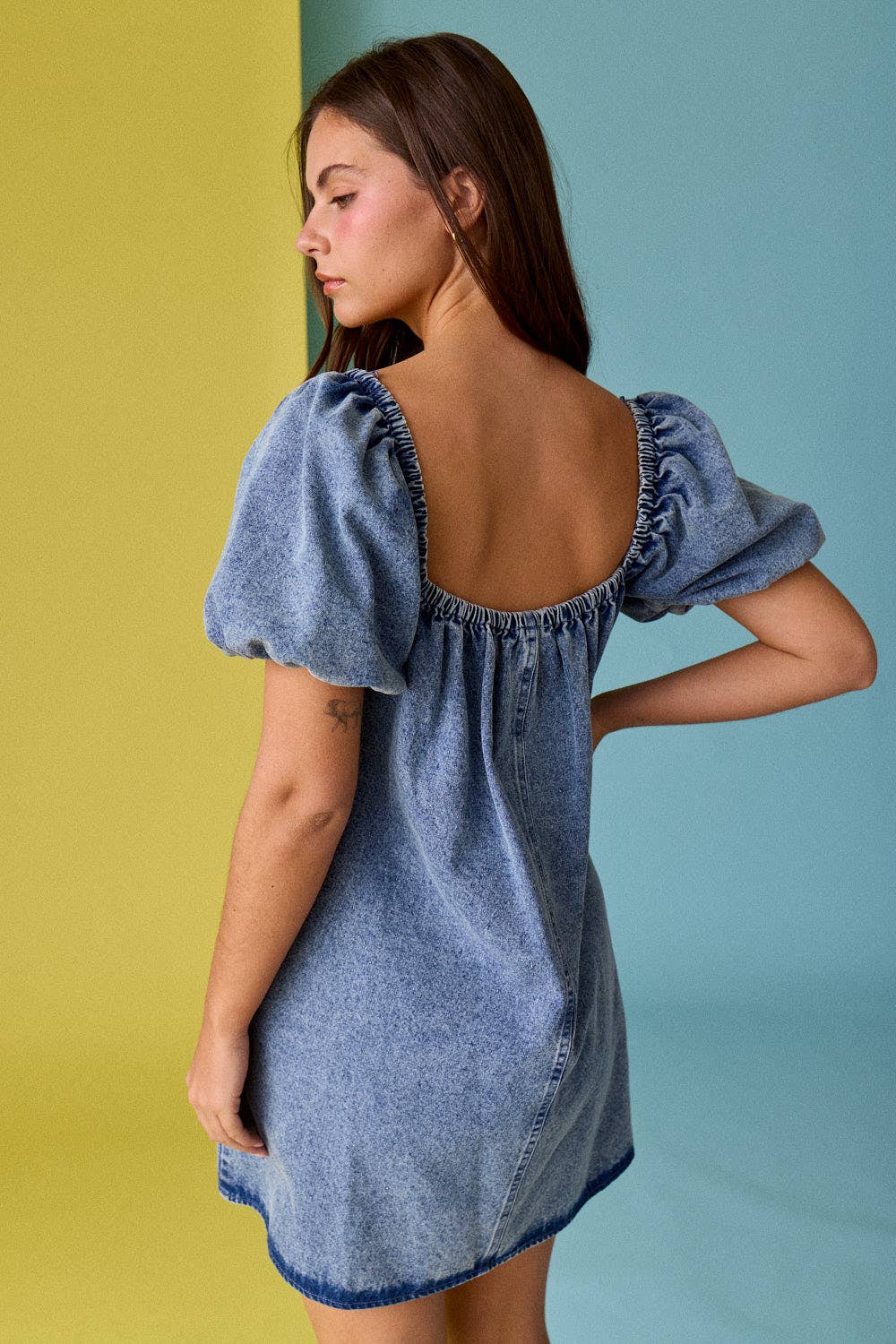Darling Denim Mini Dress