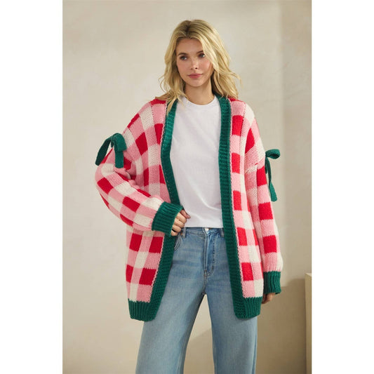Candy Cane Cardigan