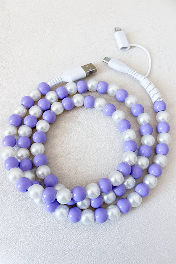 Beaded Cord Phone Charger