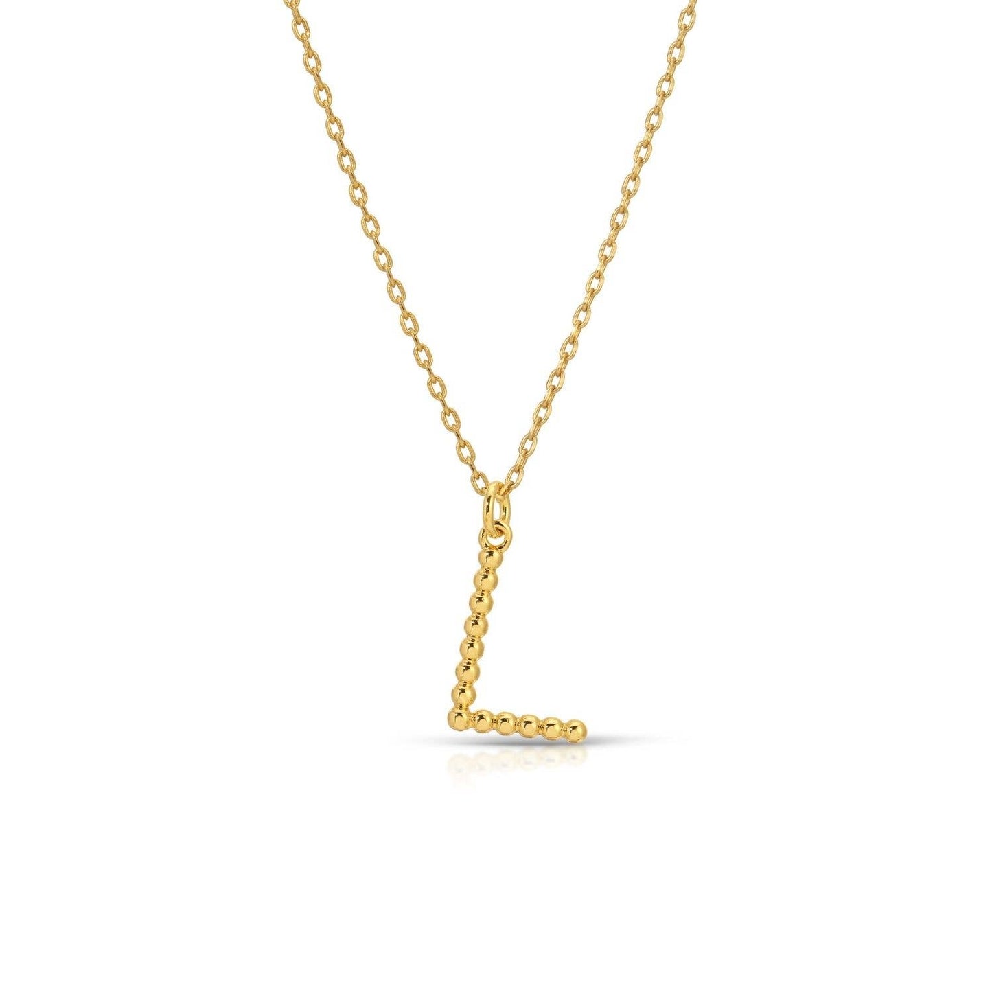 Delicate Gold Initial Pendant