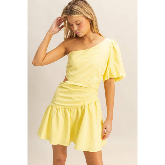 Lemon Drop Mini Dress
