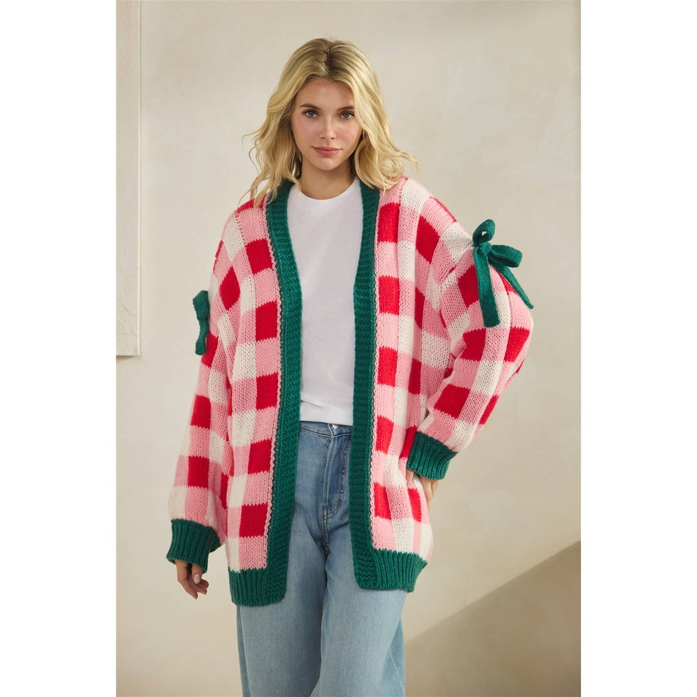 Candy Cane Cardigan