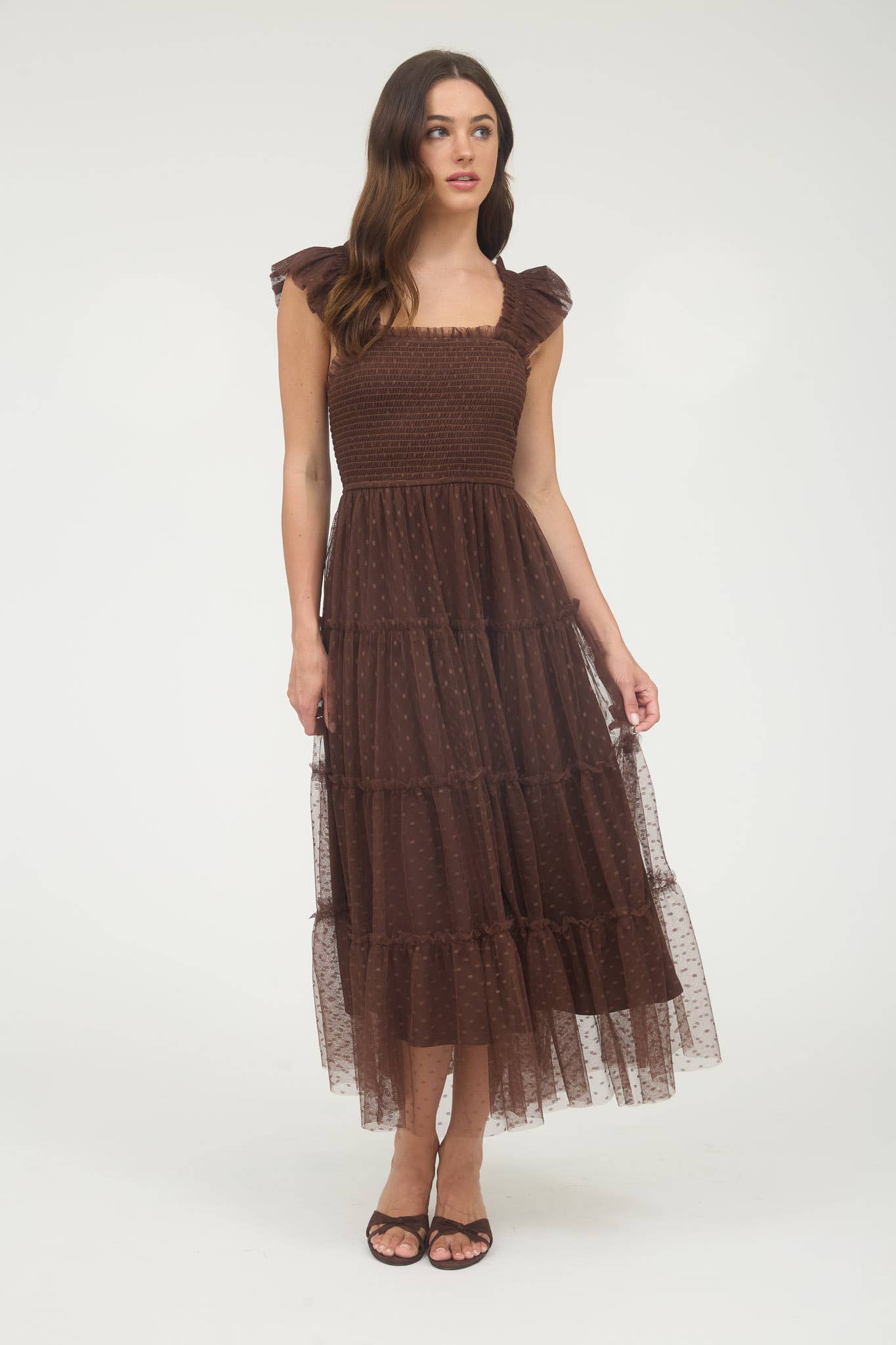 Cinnamon Spice Midi Dress