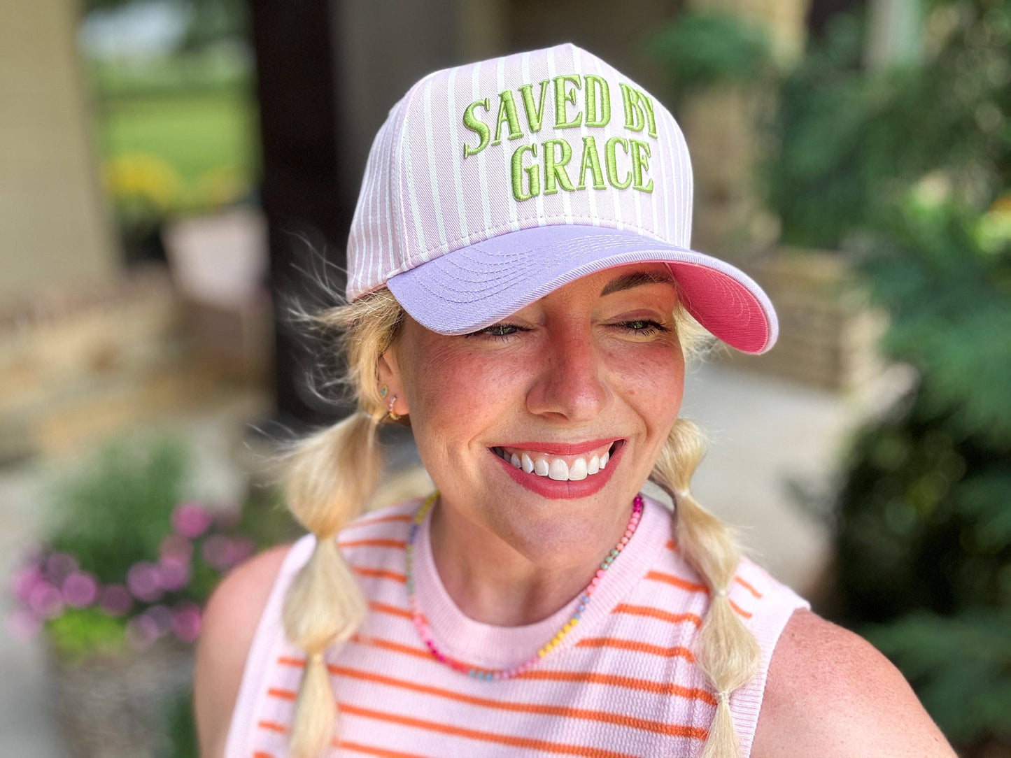 Saved by Grace Baseball Cap