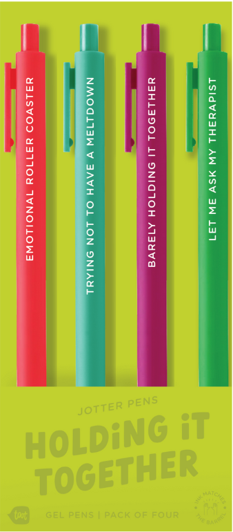 Holding It Together Jotter Pens
