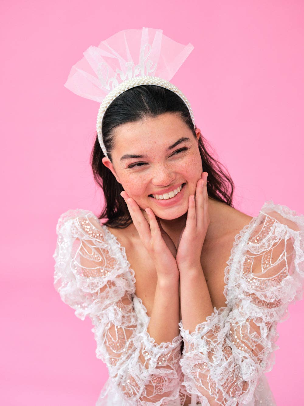 Bridal Pearl Headband