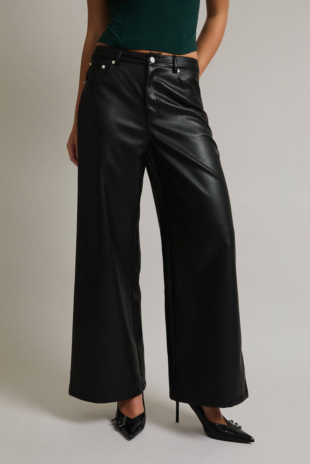 Black Leather Pants