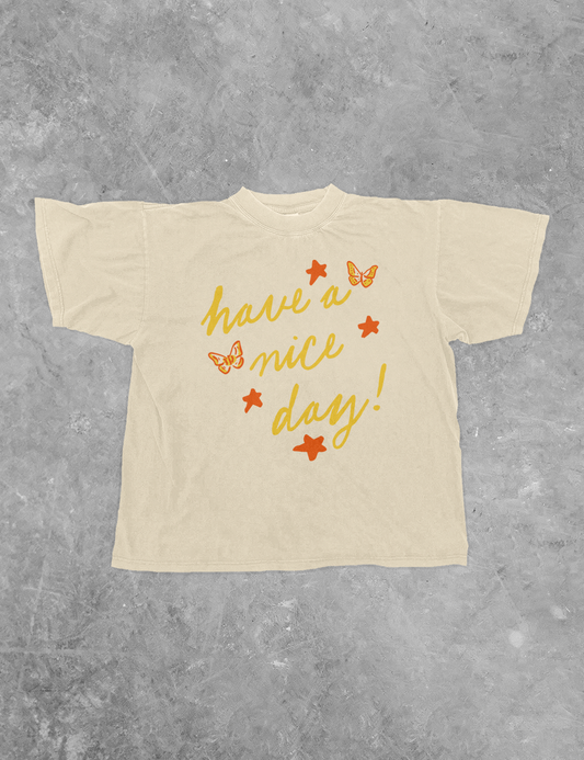 Have a Nice Day Boxy T-Shirt