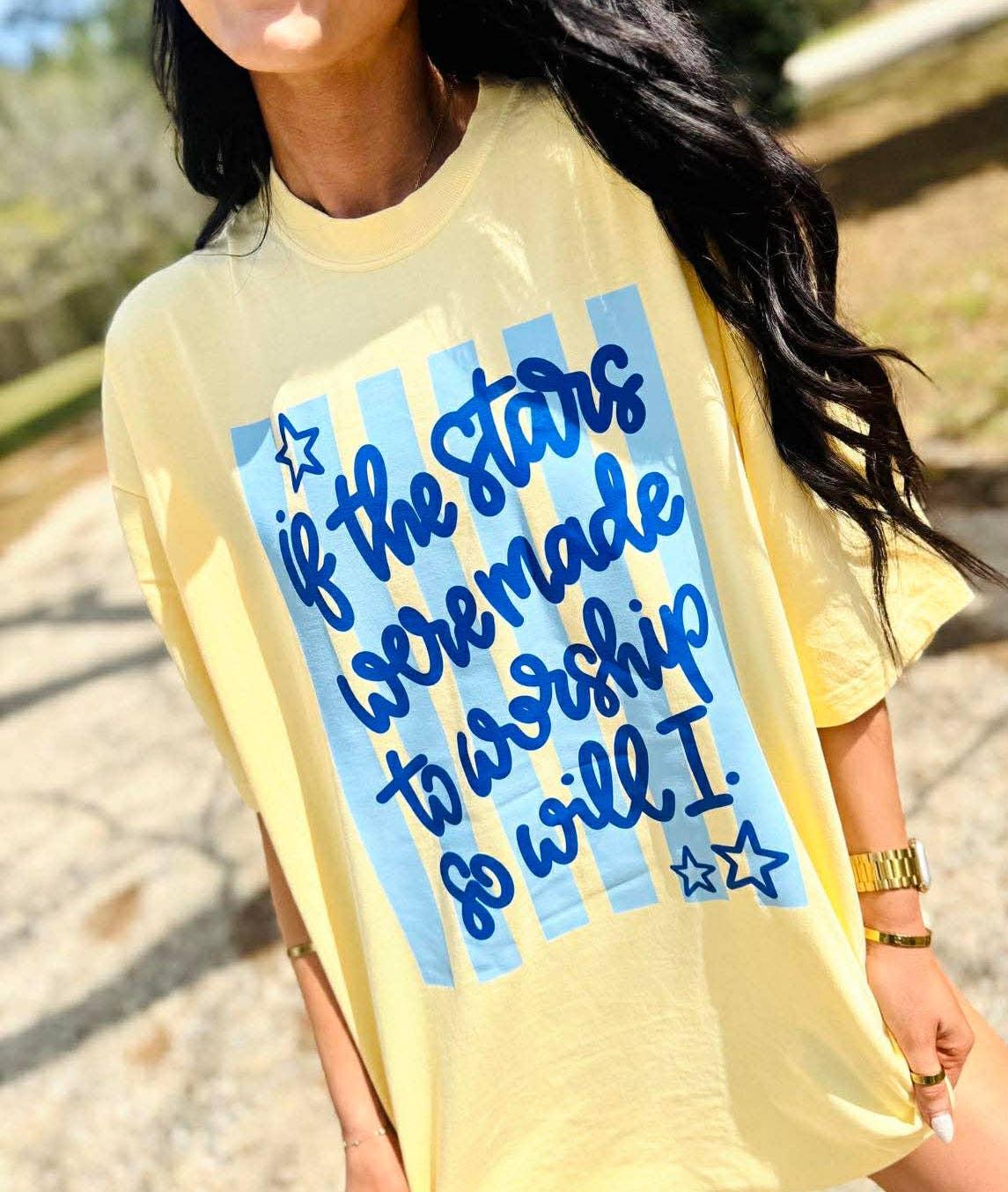Stars Were Made to Worship Tee
