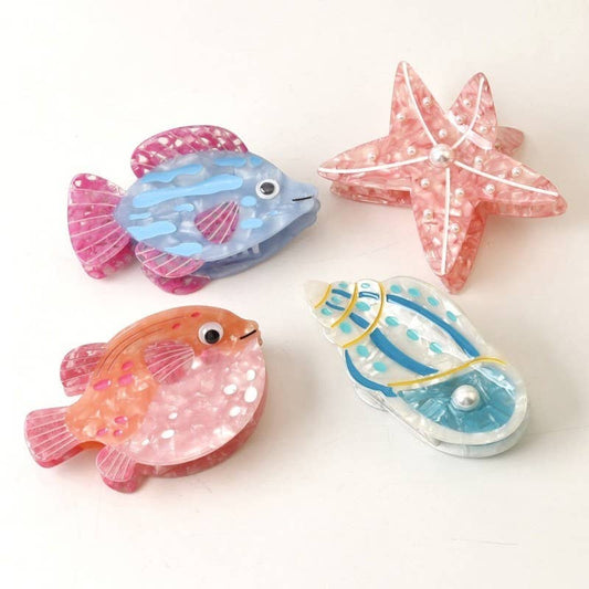 Seaside Hair Clips
