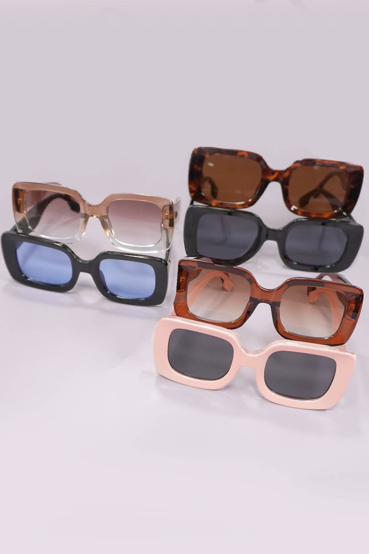 Ava Retro Frame Sunglasses