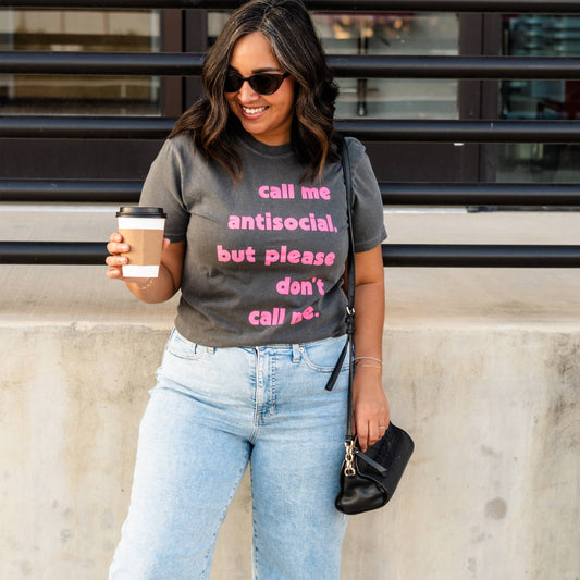 Call Me Antisocial Tee