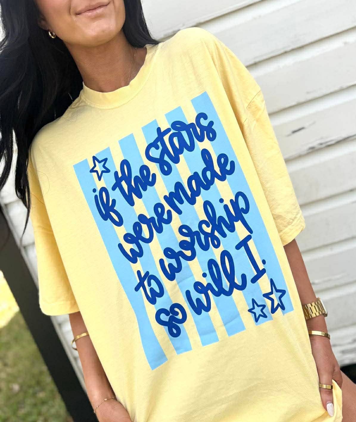 Stars Were Made to Worship Tee