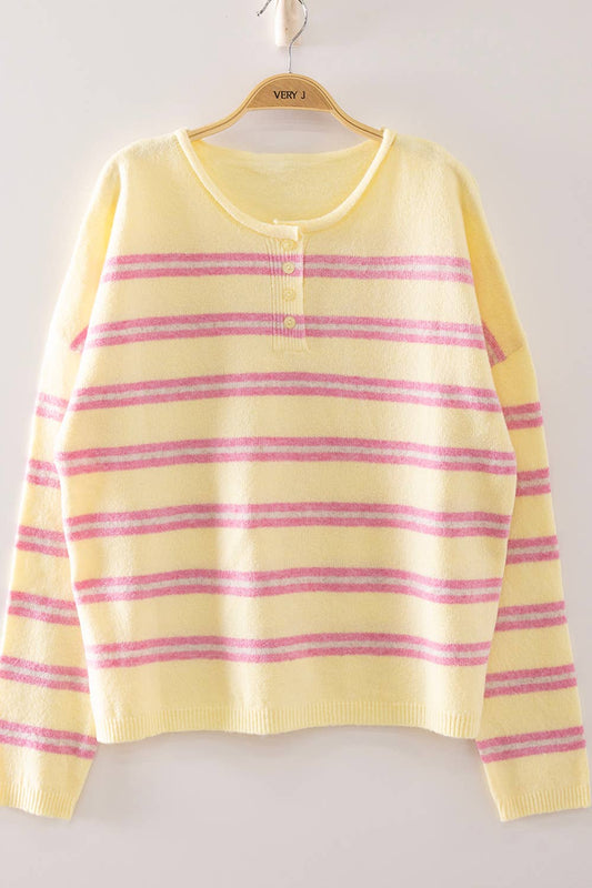 Pink Lemonade Knit Sweater