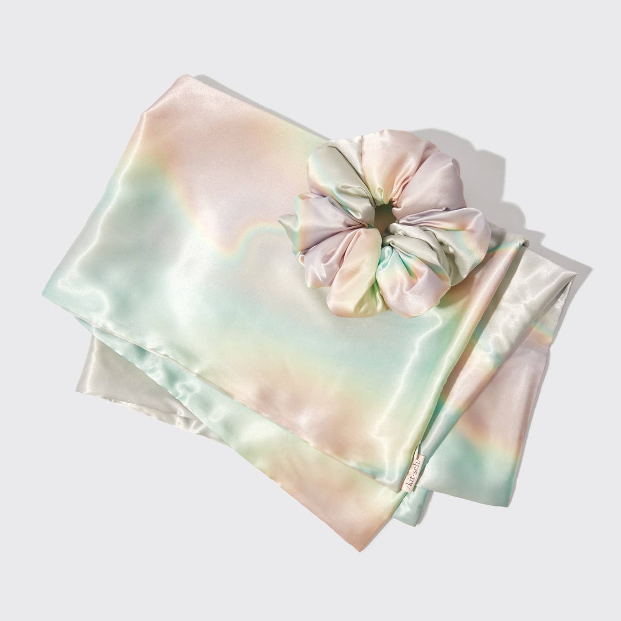 Satin Pillowcase and Scrunchie 2pc - Aura