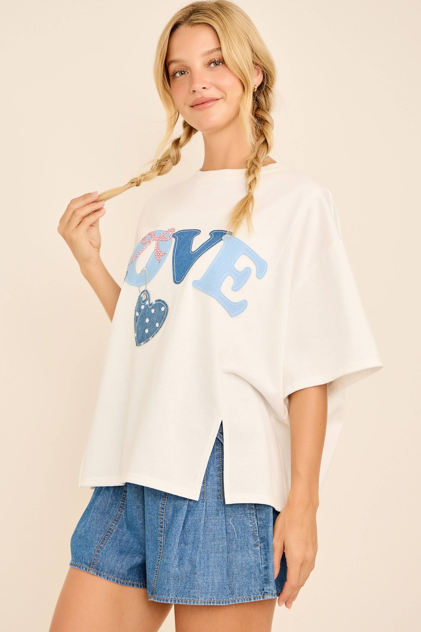 Love Patchwork Tee