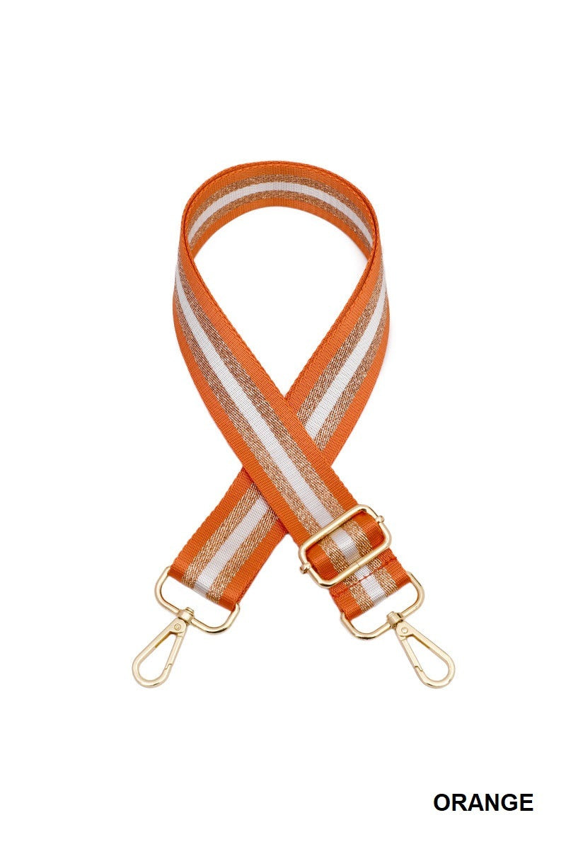 Game Day Striped Bag Strap