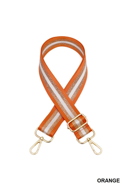 Game Day Striped Bag Strap