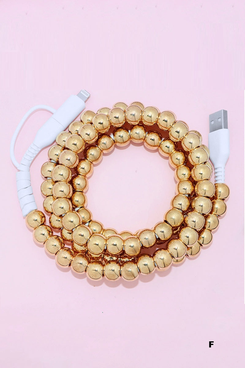 Beaded Cord Phone Charger