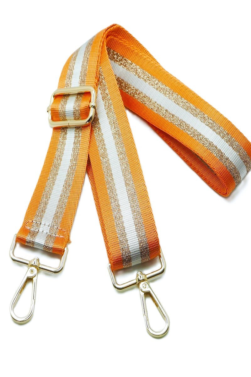 Game Day Striped Bag Strap
