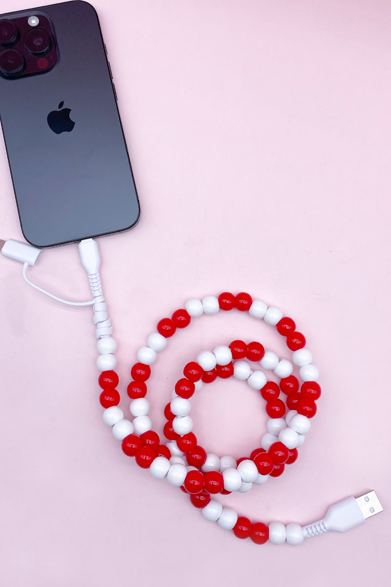 Beaded Cord Phone Charger