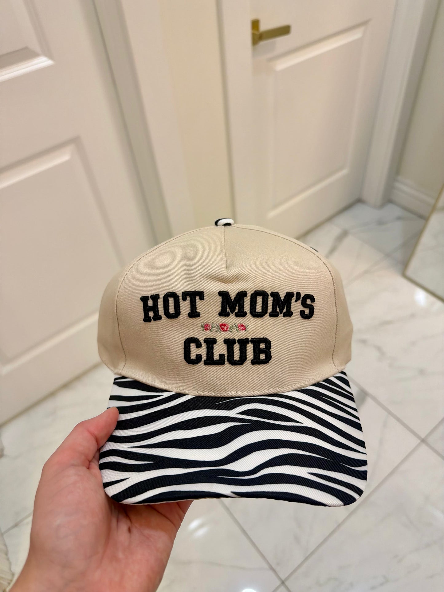 Hot Mom’s Club Zebra Hat
