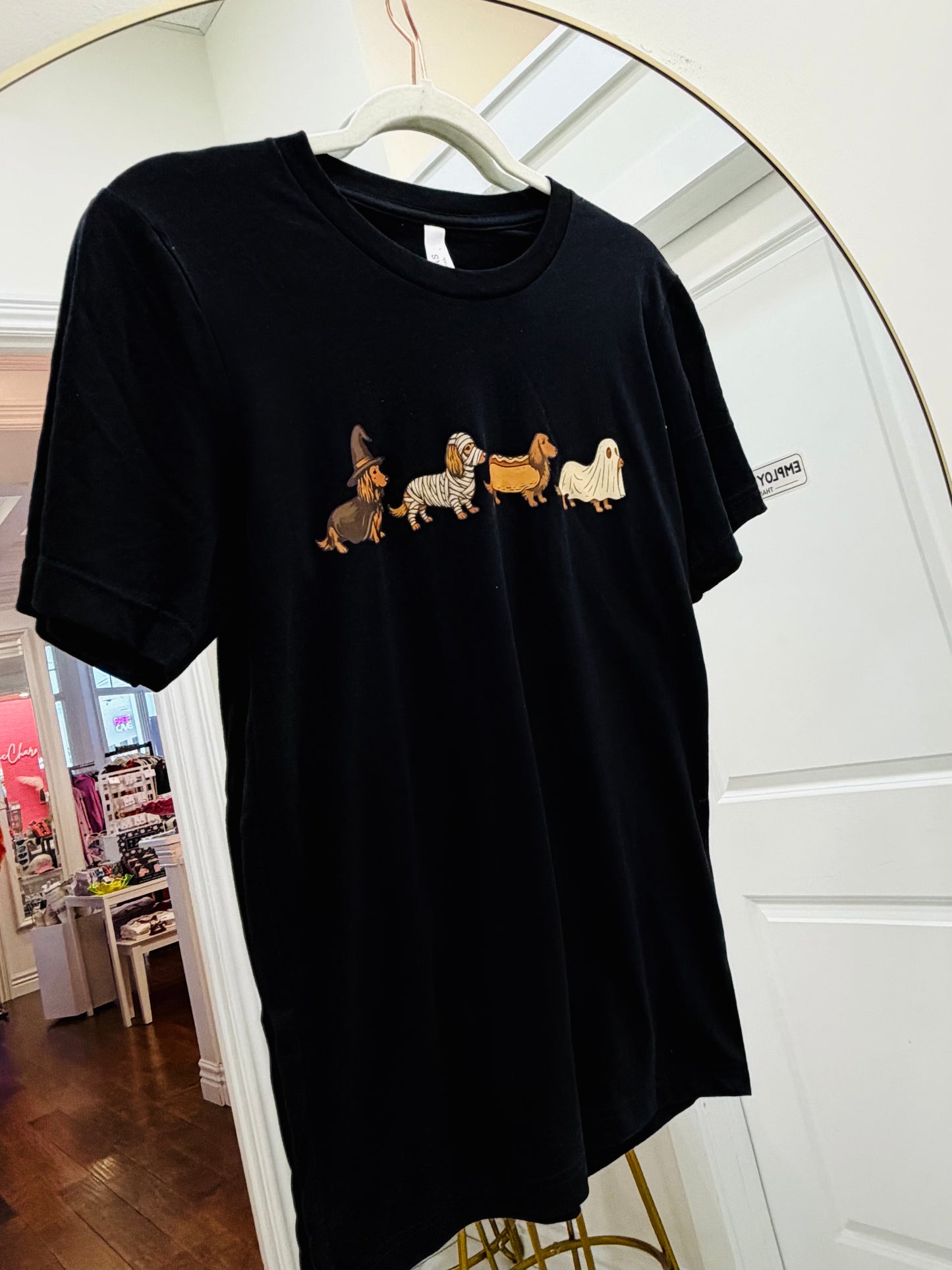 Halloween Dachshund Tee