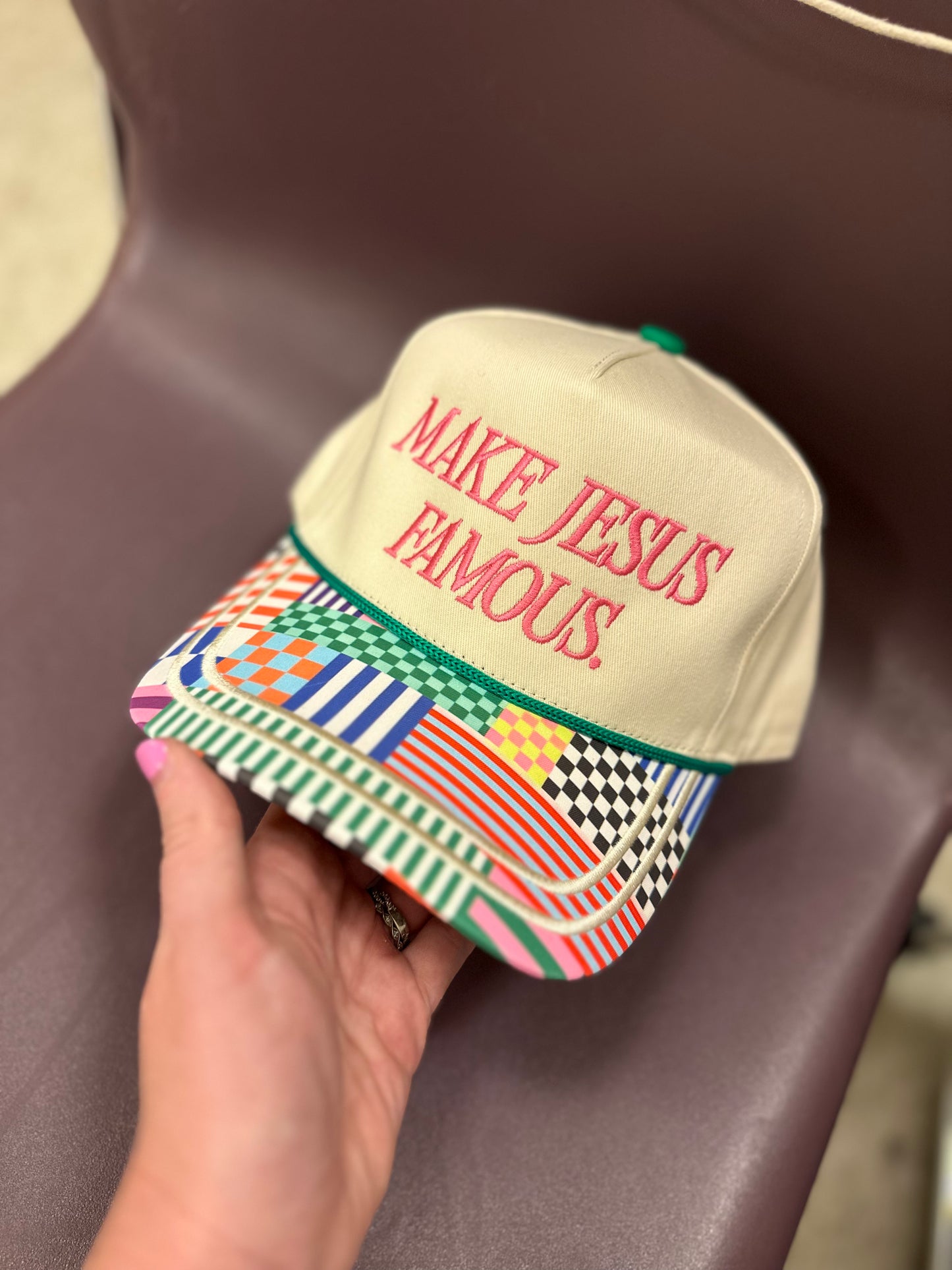 Make Jesus Famous Trucker Hat