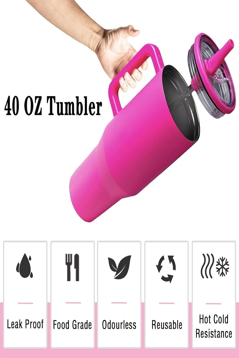 40oz Stainless Steel Tumbler