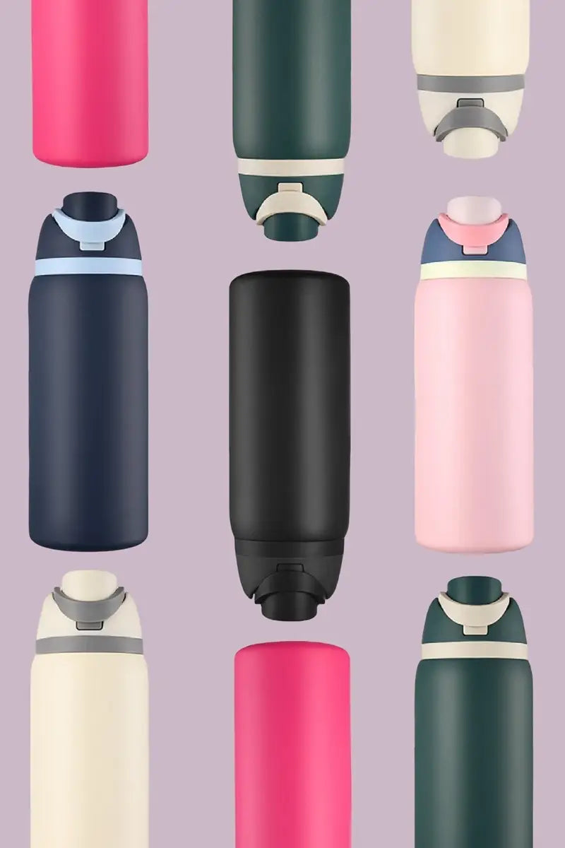 24 oz Snap Lid Insulated Bottle