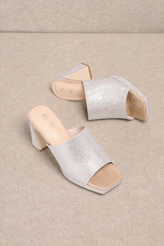 Amber Embellished Platform Sandals