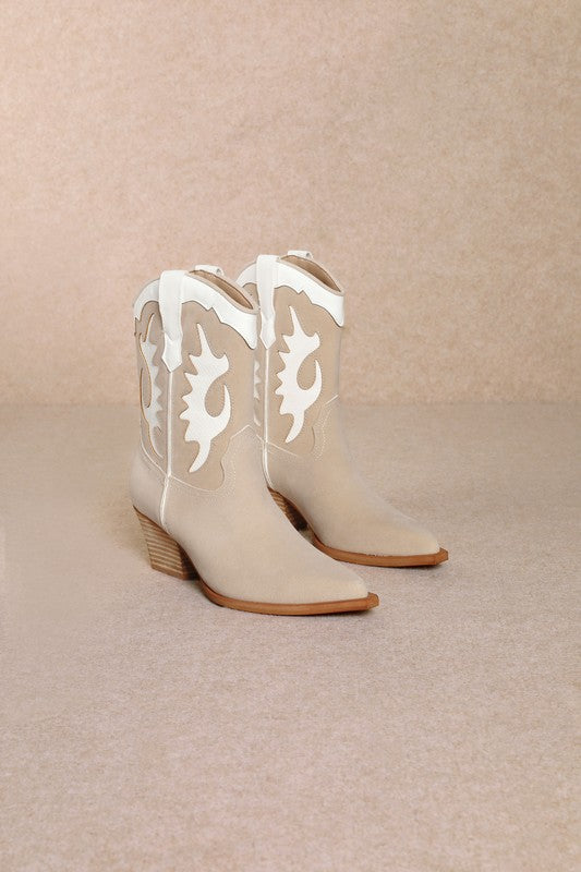 Jackie Cut-Out Western Boots