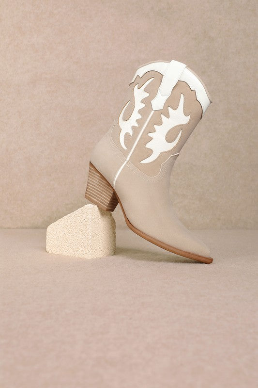 Jackie Cut-Out Western Boots