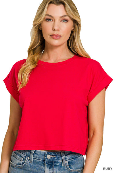 Solid Red Top