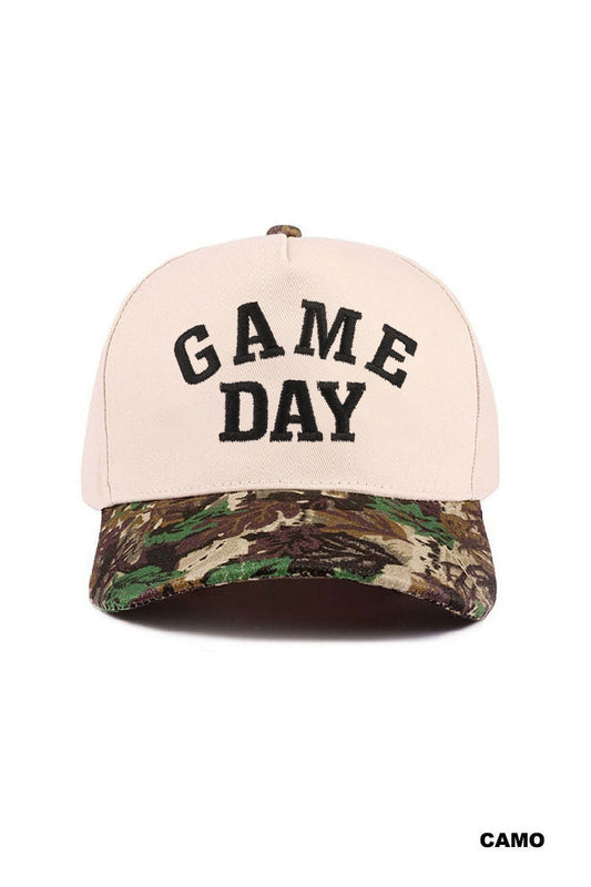 Game Day Embroidered Hat