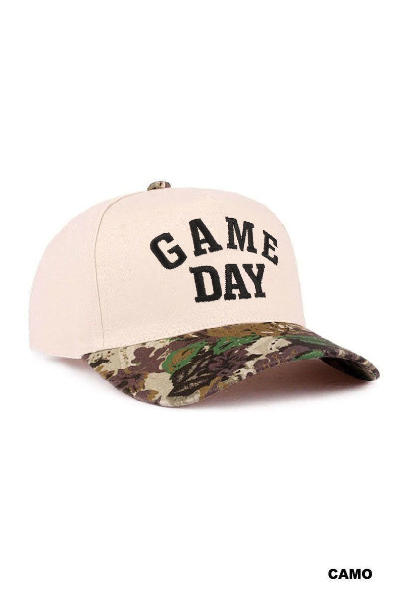 Game Day Embroidered Hat