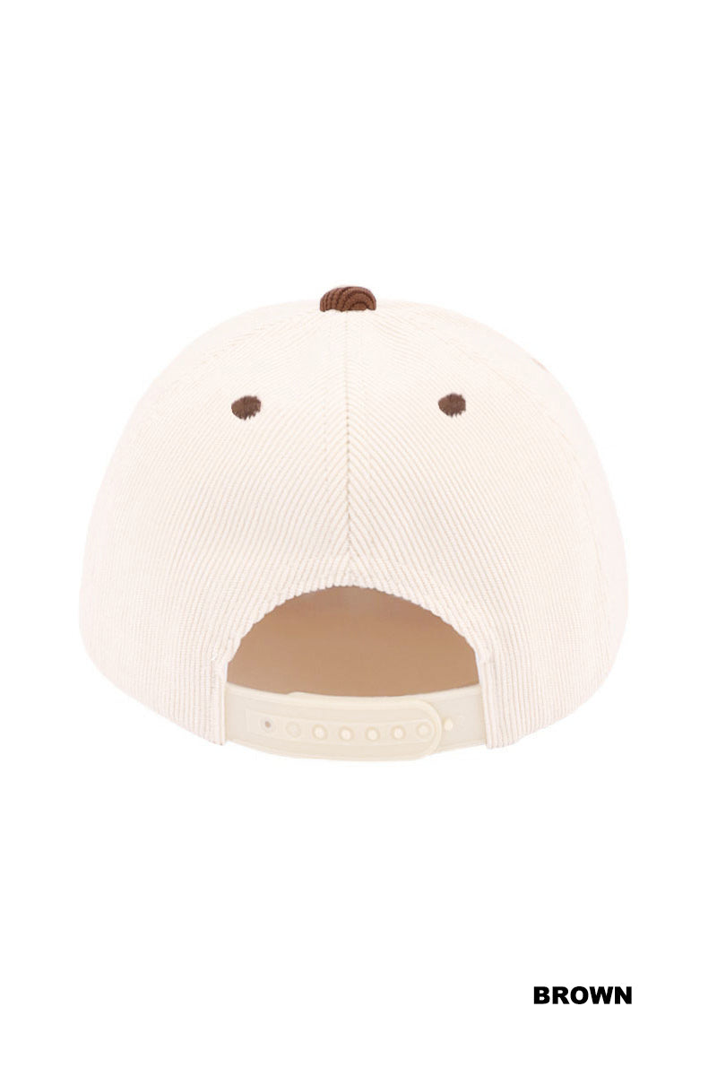 Put It On My Husband's Tab Corduroy Hat