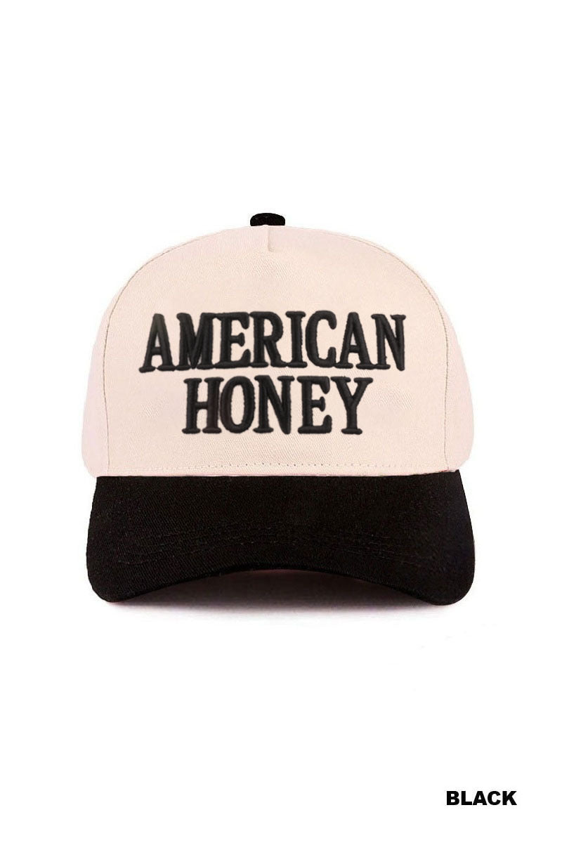 American Honey Embroidered Hat