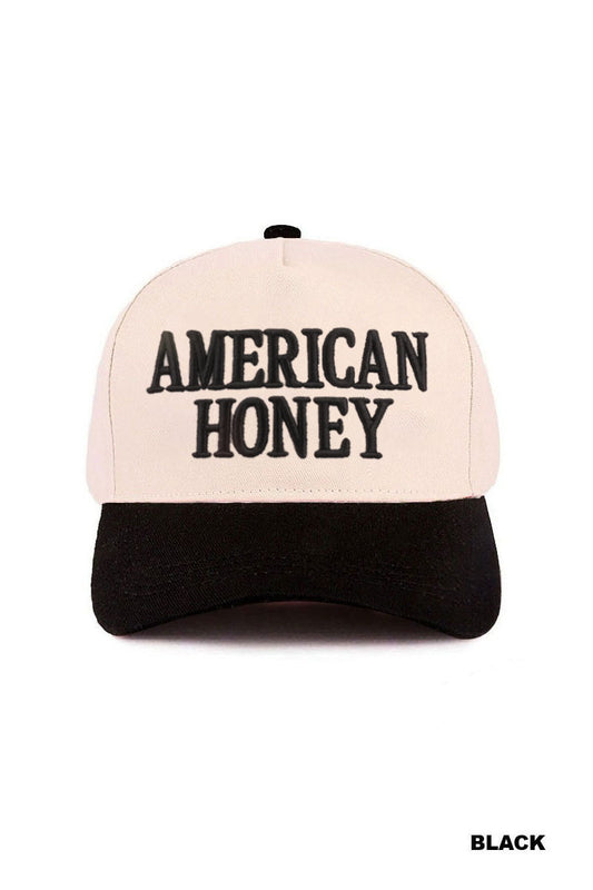 American Honey Embroidered Hat