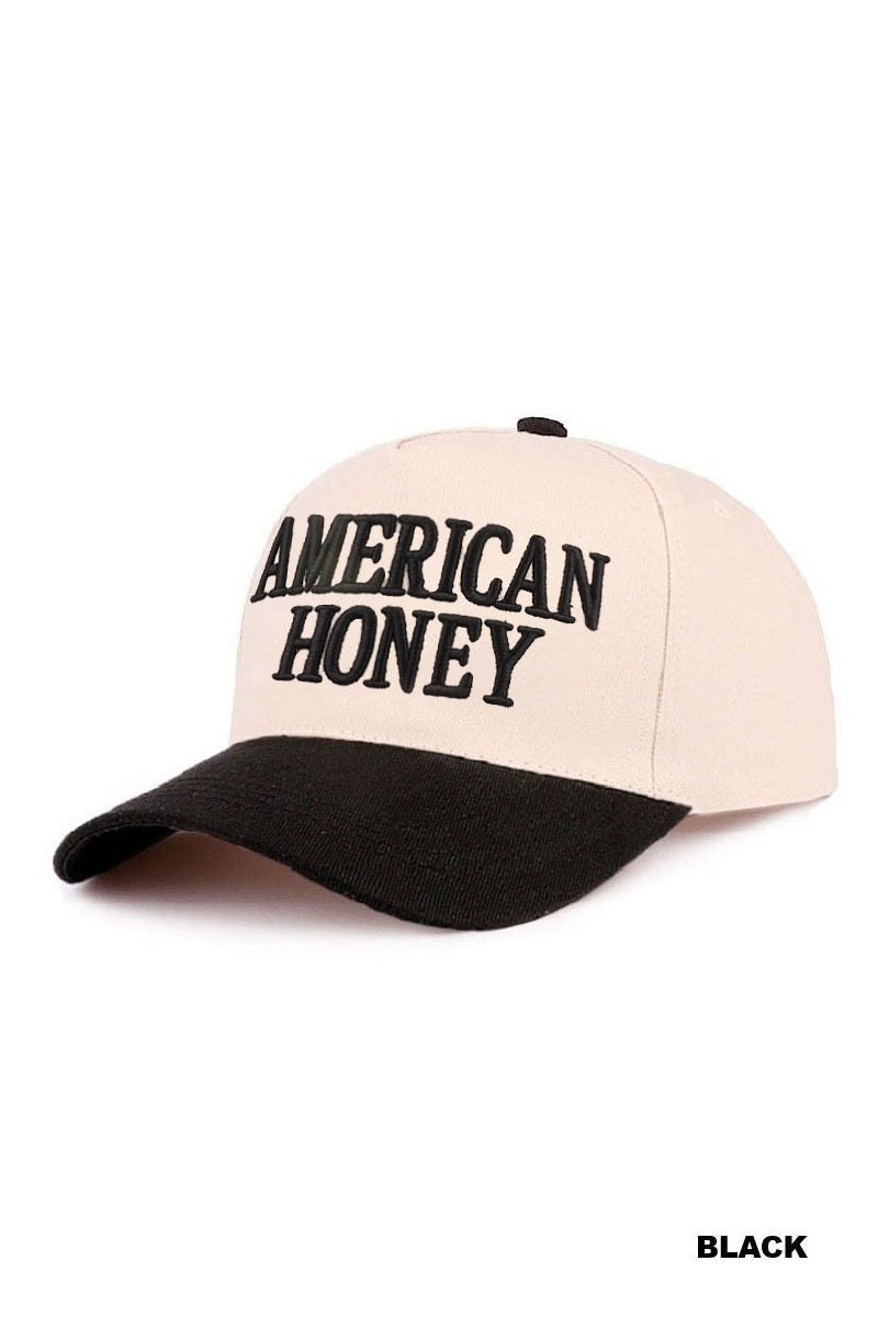 American Honey Embroidered Hat