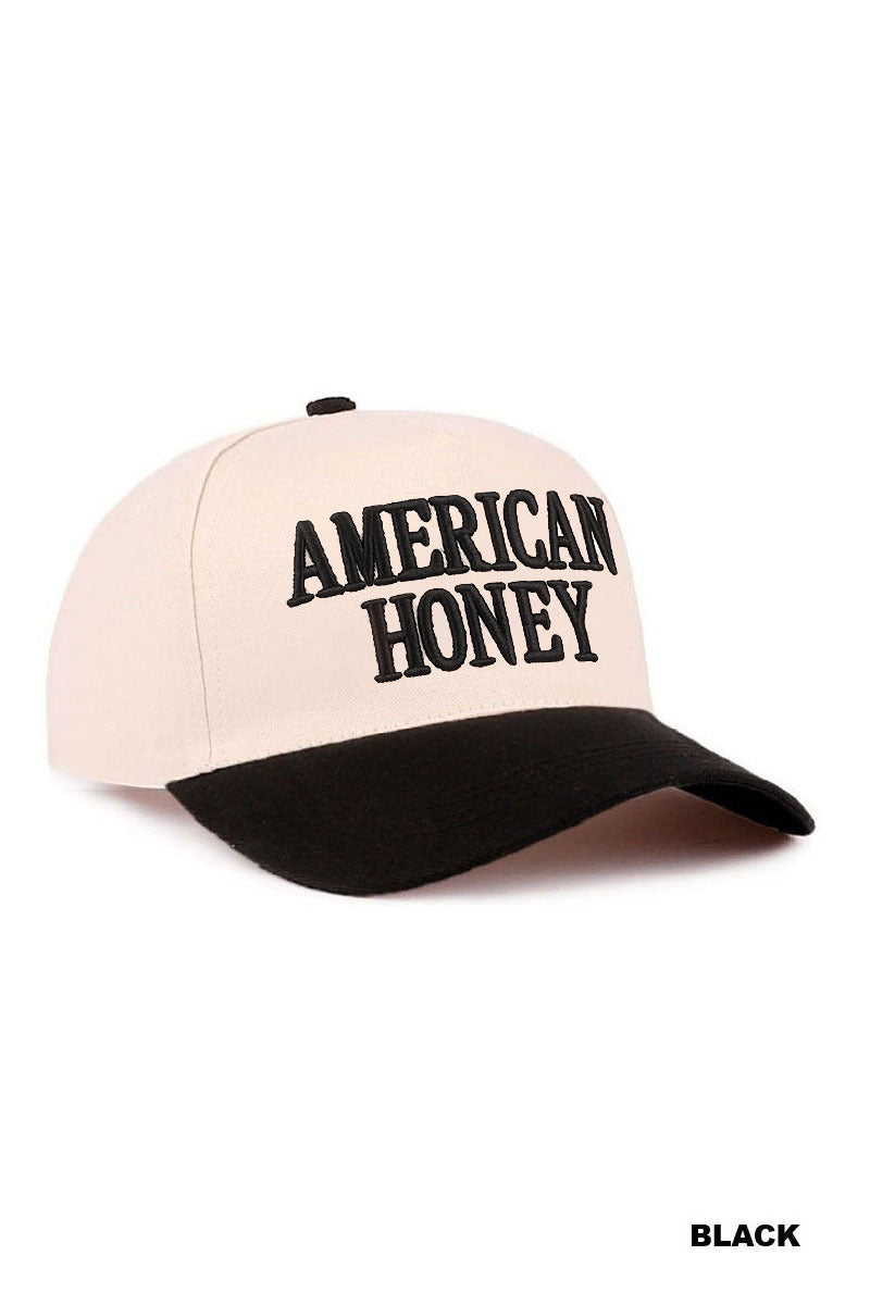American Honey Embroidered Hat