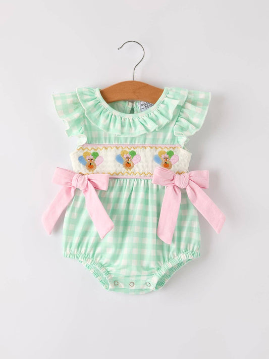 Baby Thanksgiving Turkey Romper