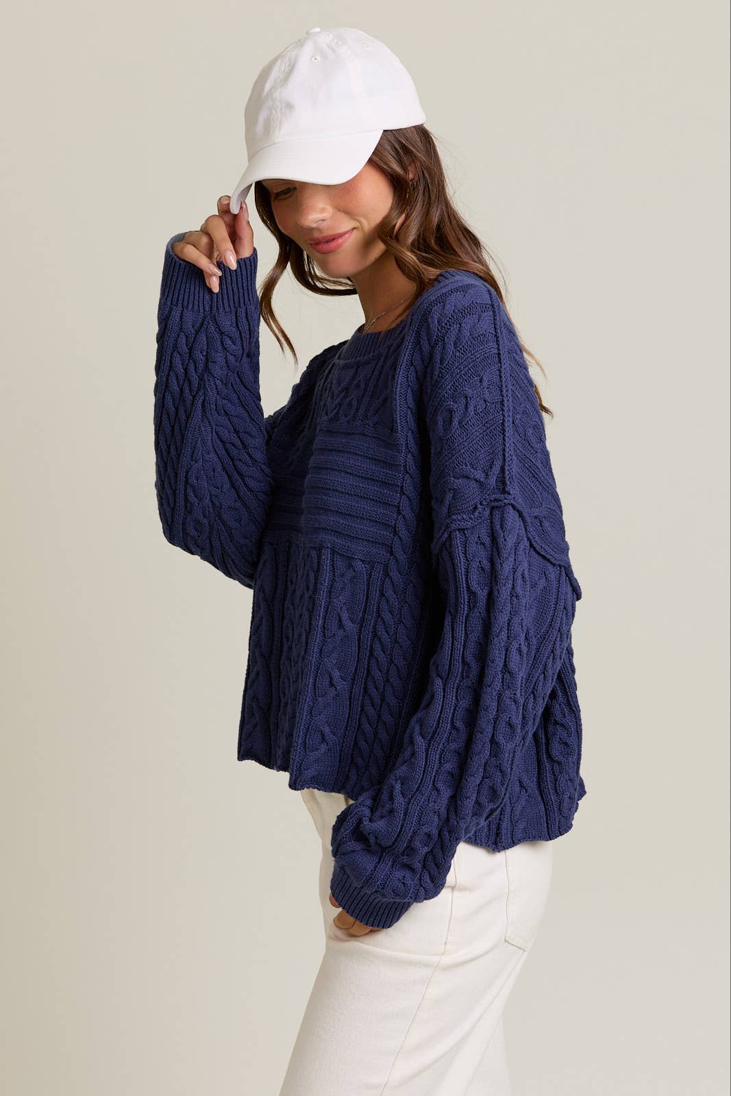 Cozy Red Flag Sweater