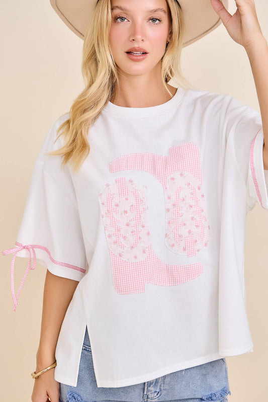 Western Boots Patch Tee